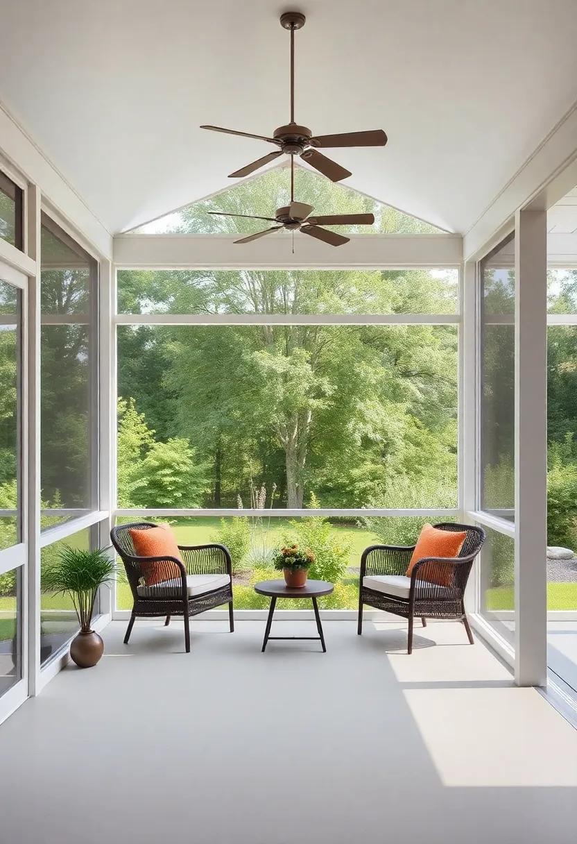 Embracing the Outdoors with‌ a ‍Screened Porch​ Design