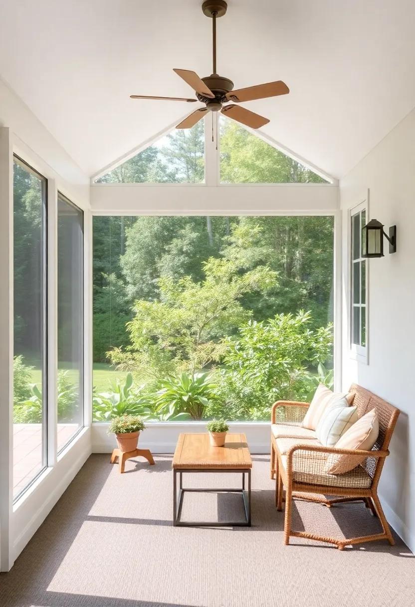 framing Nature: The Art of Choosing Screened ⁢Porch Materials