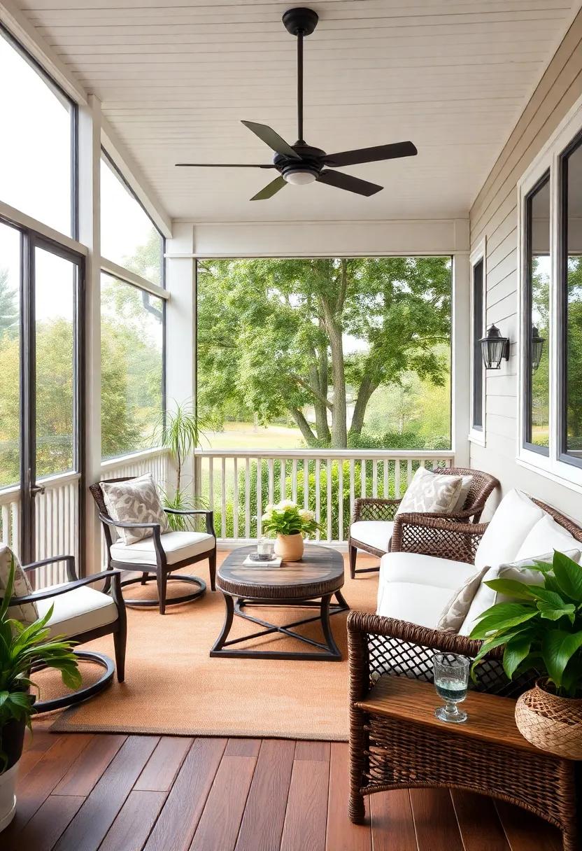 Furnishing Your screened porch ​for Ultimate ⁤Comfort‍ and Style