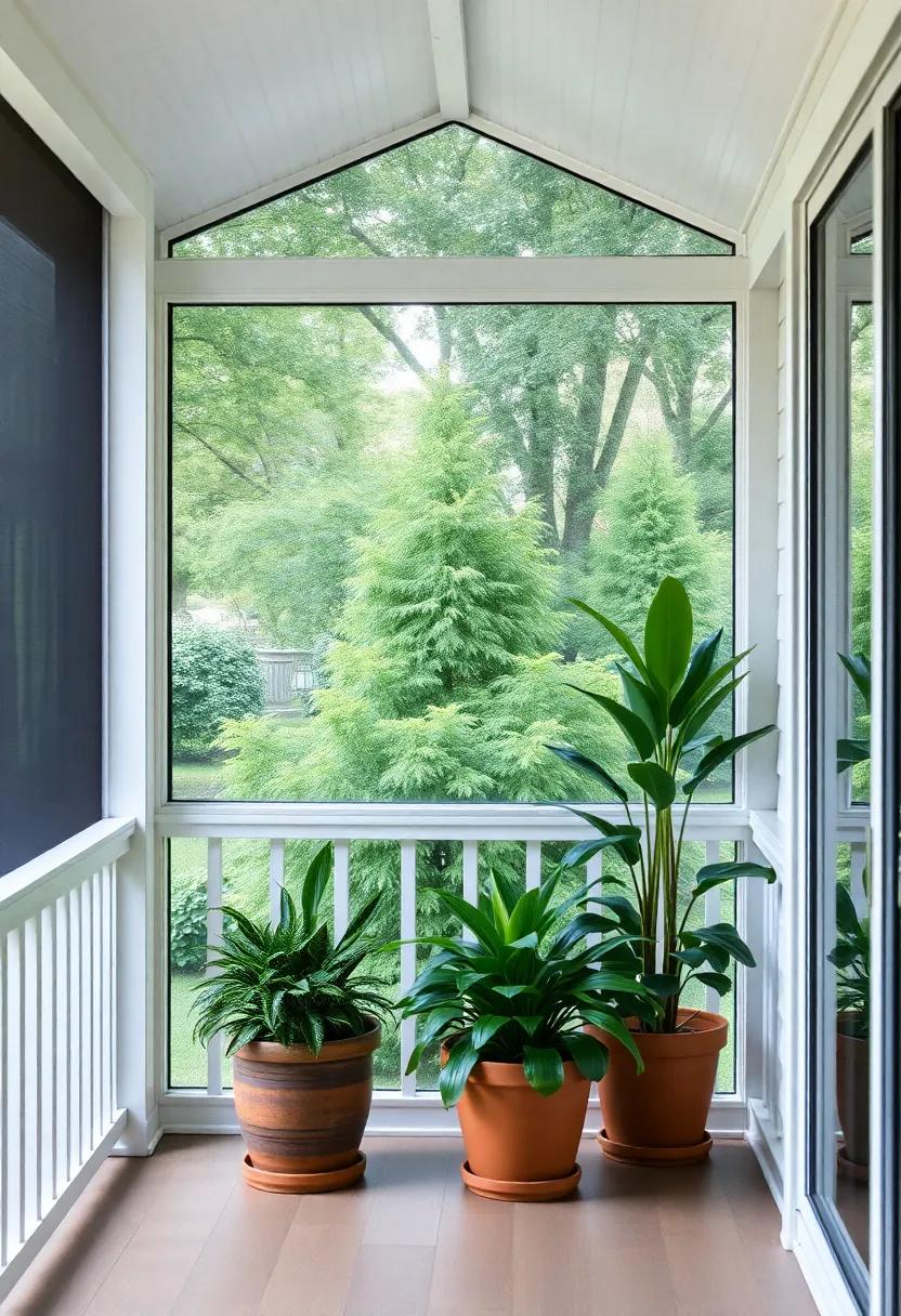 Incorporating Greenery: Potted Plants for Visual‍ Appeal