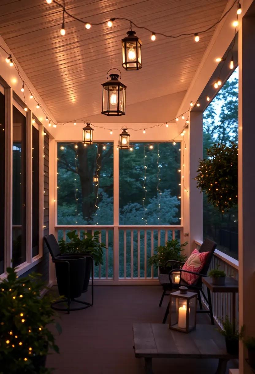 Charming Fairy Lights: Adding Whimsy to Your‌ Screened‍ Porch Ambiance