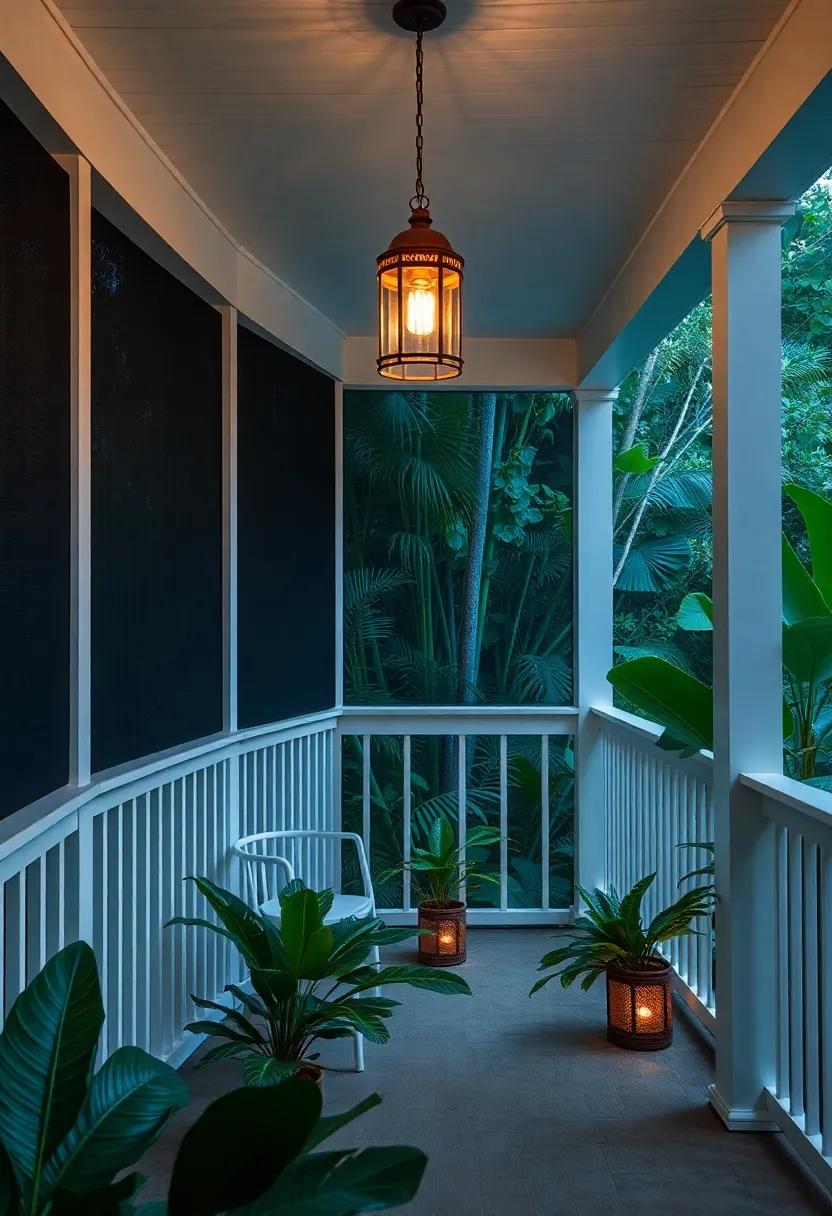 Escape ​to the Jungle: Tropical⁢ Lantern ‍Lighting for an ‍Exotic Feel