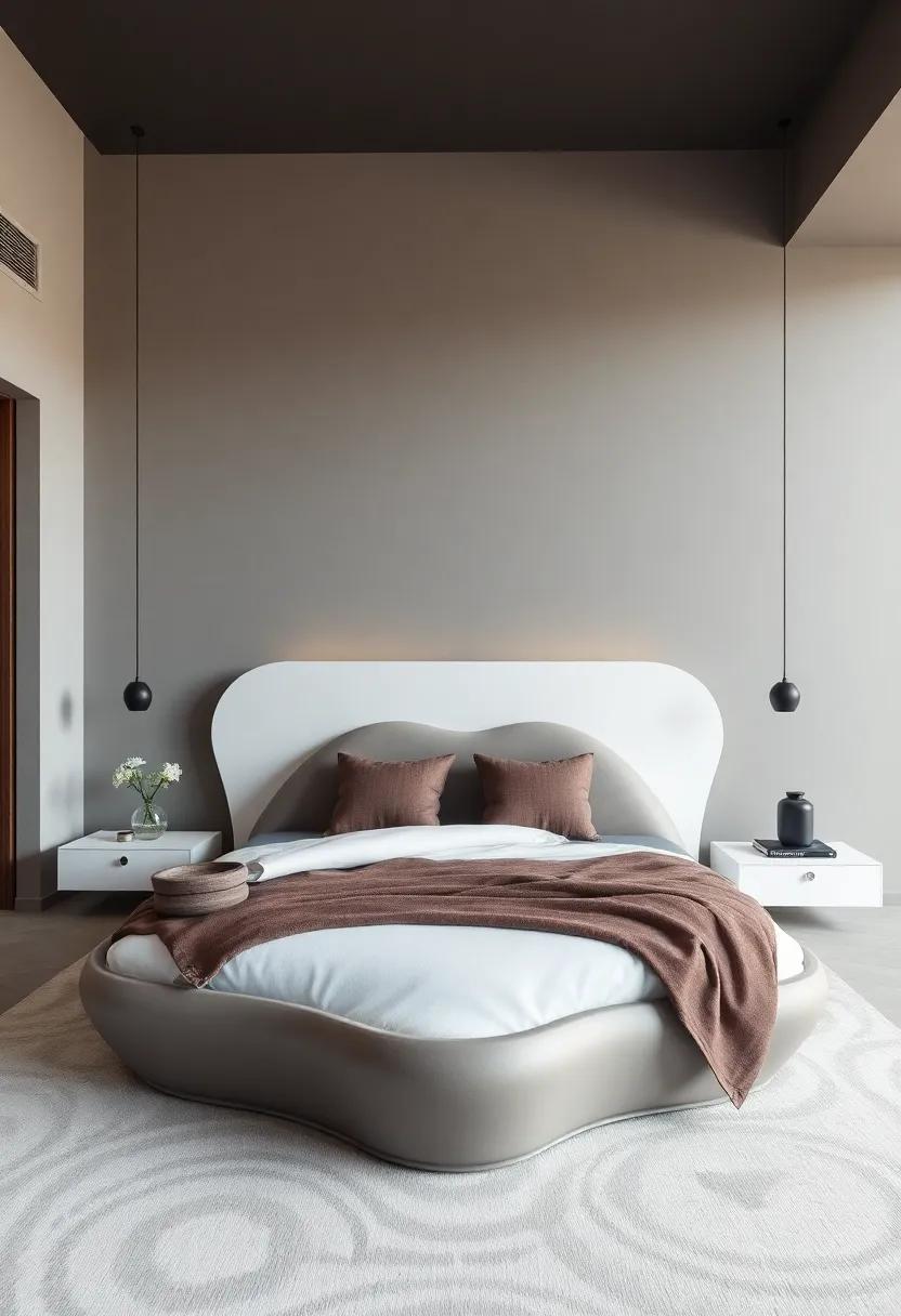 Artistic Approach: ⁣Unique Shaped Beds that Make Creative Statements