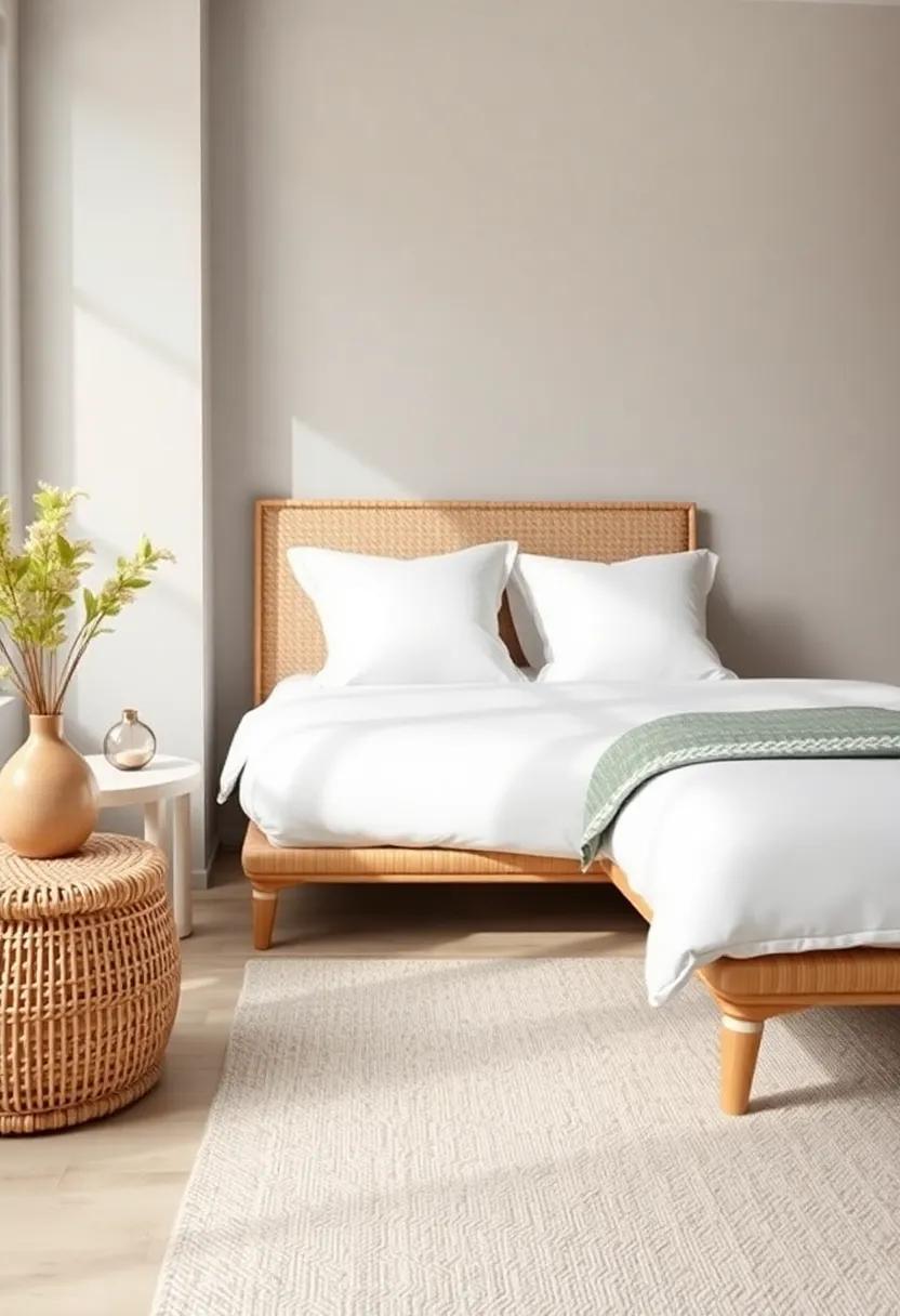 Bohemian Charm: Explore the Trend‍ of Rattan and Woven Bed ​Materials