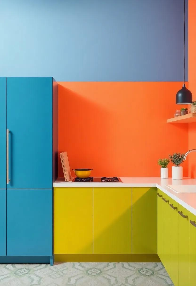 Embrace a Bold ⁢Color palette to Energize Your‍ Small Kitchen Space