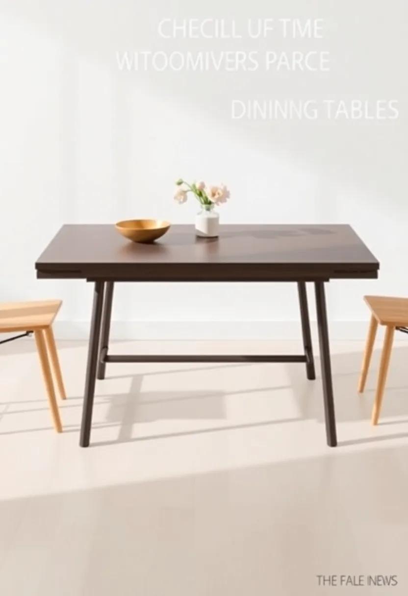 Choosing the Right Foldable Dining Table to Suit Your Space and Style