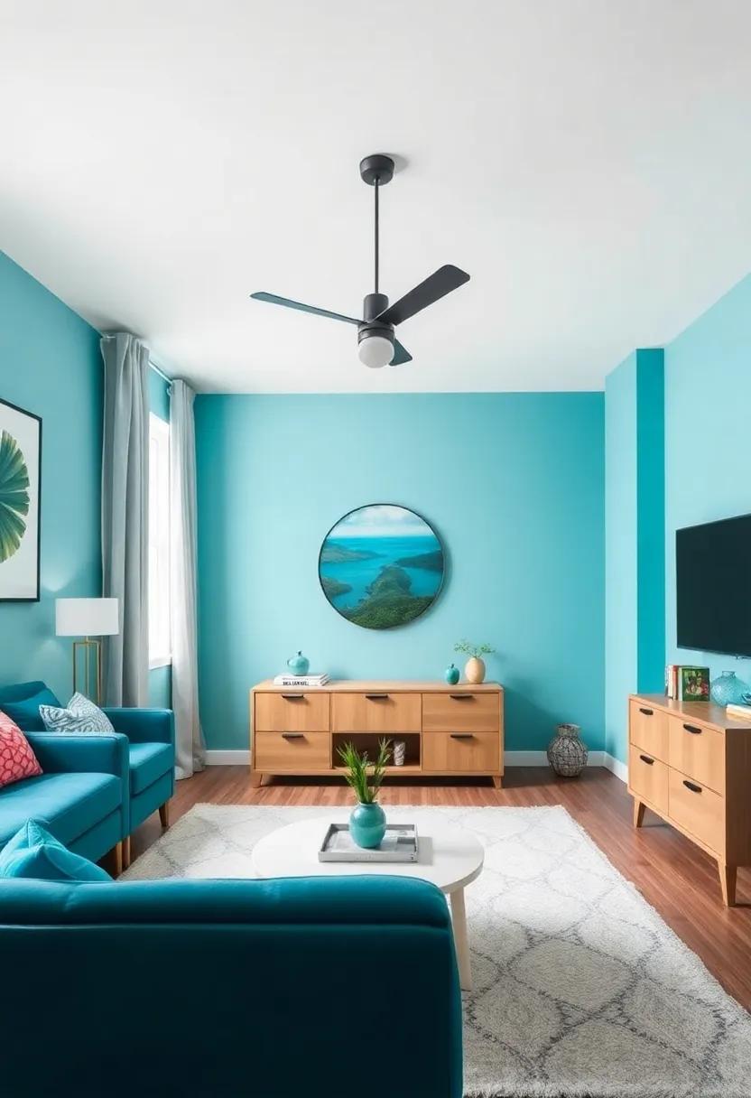 Accessorizing With Style: Turquoise Decor That Pops