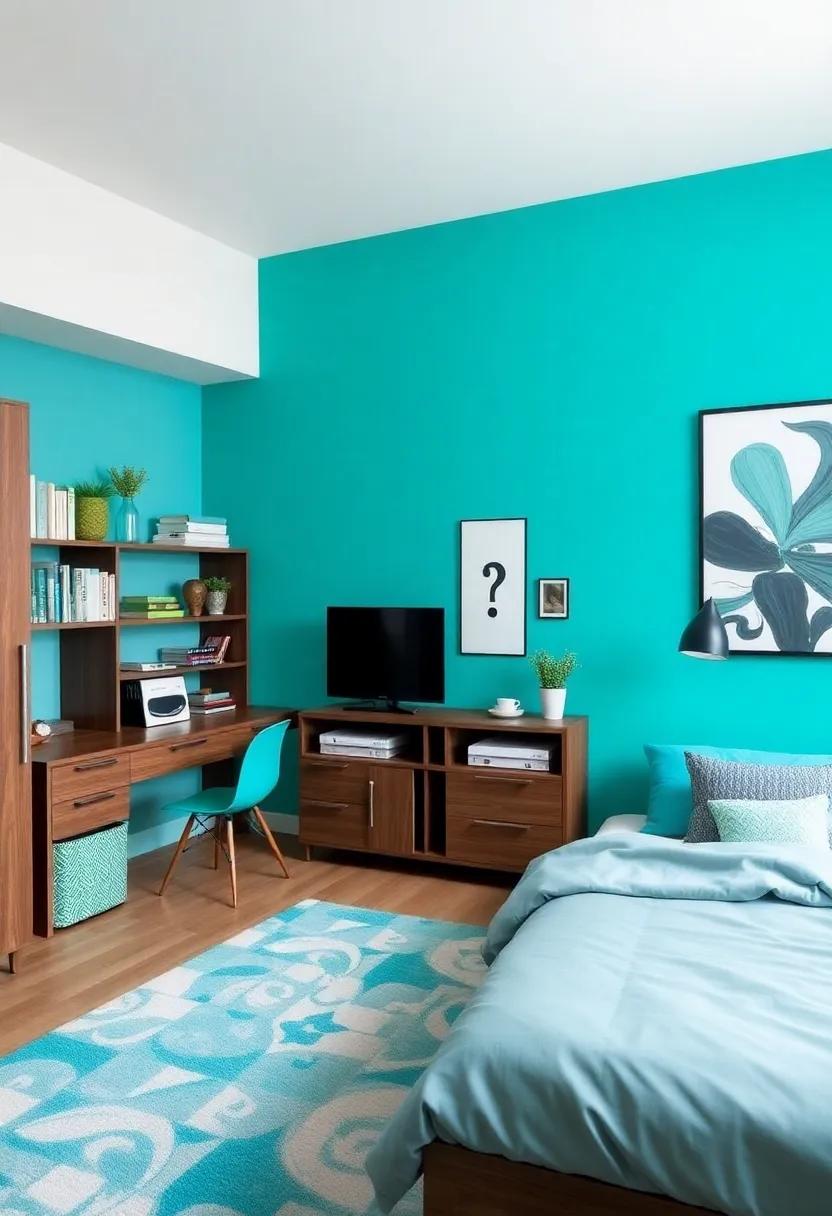 Trendy Turquoise: Incorporating​ Modern Technology In Design