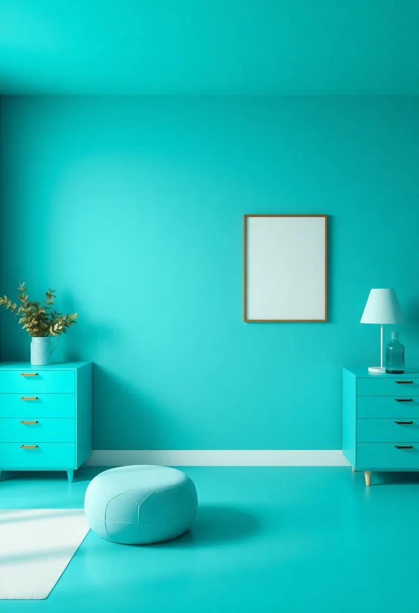 Layered Colors: Combining Turquoise With Complementary Shades