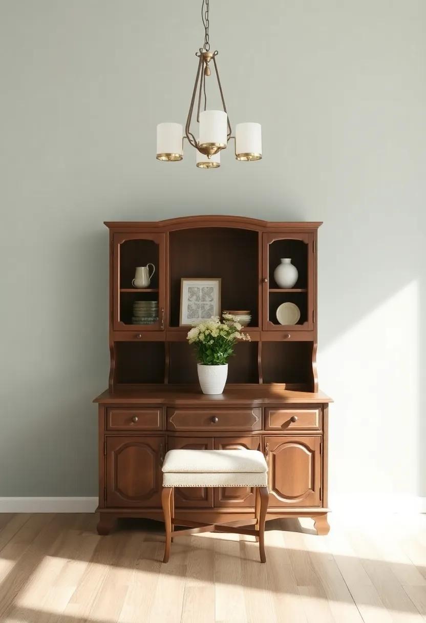 Creating a Focal Point: Vintage Buffets and Cabinets as Statement Pieces