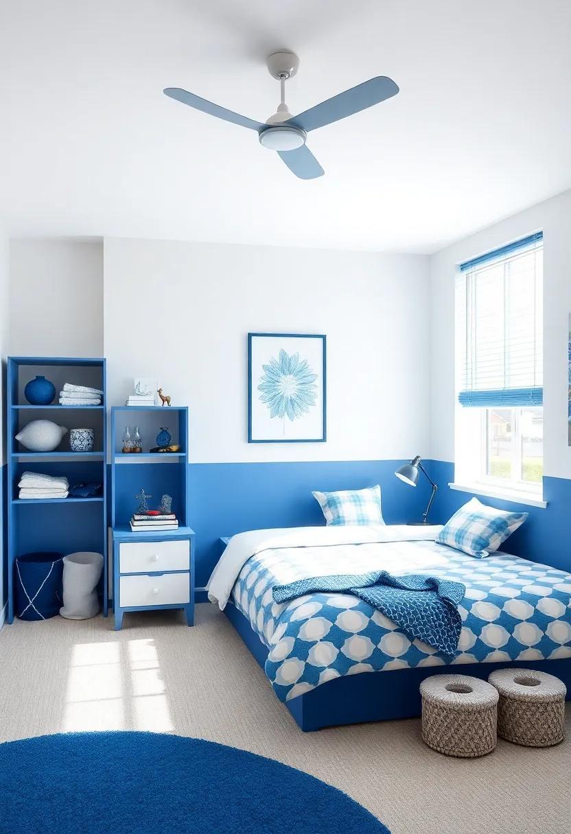 29 Creative Blue and White Boys’ Room Ideas for a Stylish and Fun Retreat