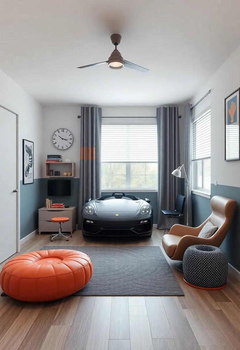 Rev Up the Excitement: Designing a Car-Themed Teen Room for Boys