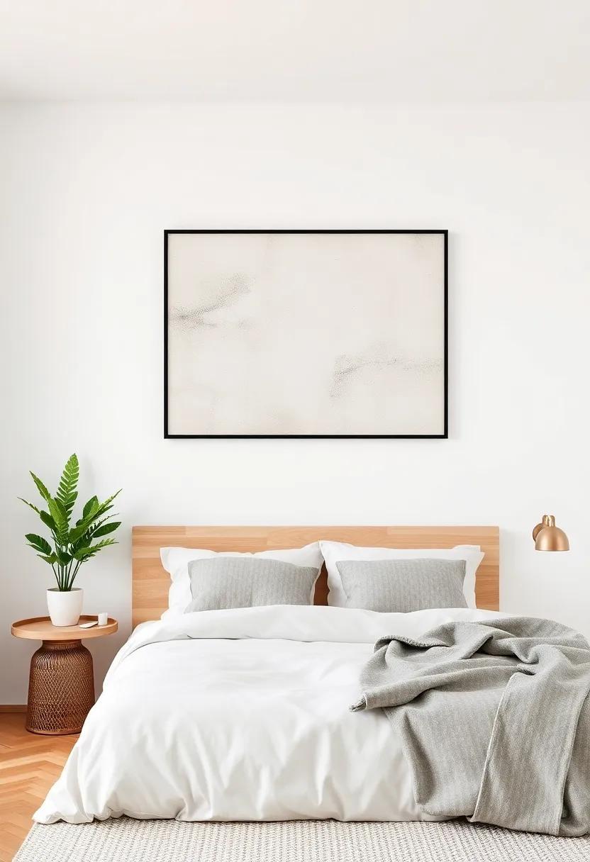 29 Stunning Bedroom Wall Art Ideas Featuring Natural Textures for a Serene Ambiance