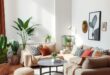 Embracing Boho-Chic: Transform Your Living Room with Eclectic Aesthetics and Cozy Vibes