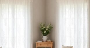 22 Charming Ideas for a French Country Living Room Featuring Elegant Lace Curtains