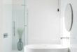 Elevate Your Space: Embracing Minimalist Bathroom Decor with Sleek Glass Elements