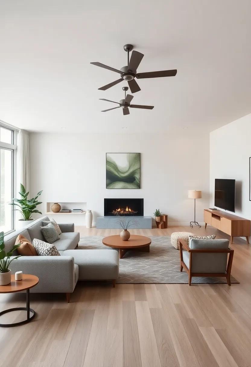 Embracing Space: Designing a Mid-Century Living Room with an Open Floor Plan