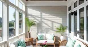 Embrace the Breeze: Designing a Coastal-Inspired Screened Porch for Ultimate Relaxation