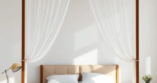 Elevate Your Space: Inspiring Bedroom Decor Ideas Featuring a Canopy Bed