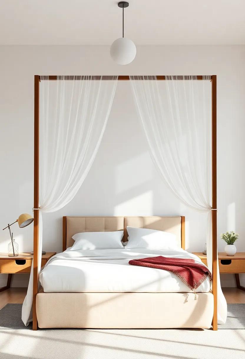 Elevate Your Space: Inspiring Bedroom Decor Ideas Featuring a Canopy Bed
