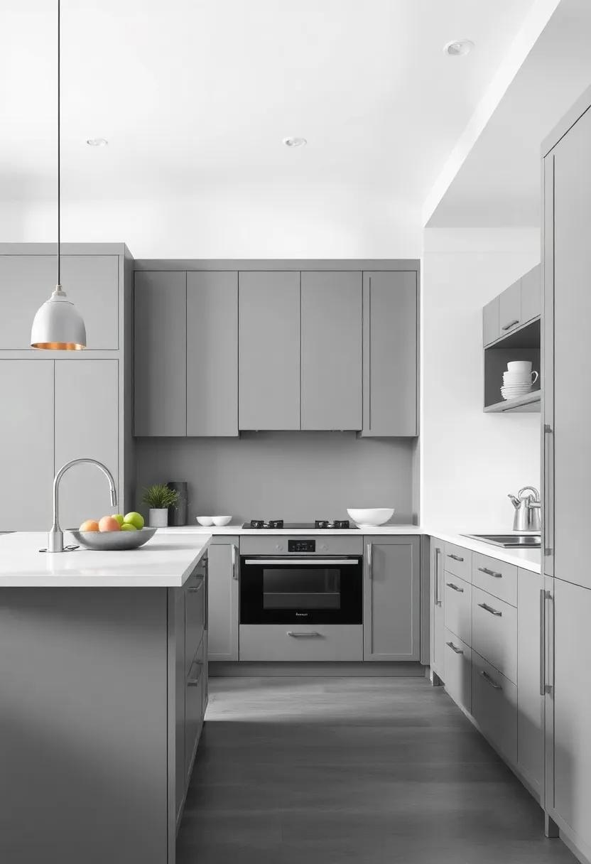 25 Stunning Combinations of Gray Kitchen Cabinets and Gray Floors for a Modern Look