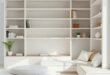 25 Innovative Shelving Ideas for Your Living Room with Integrated Seating Solutions