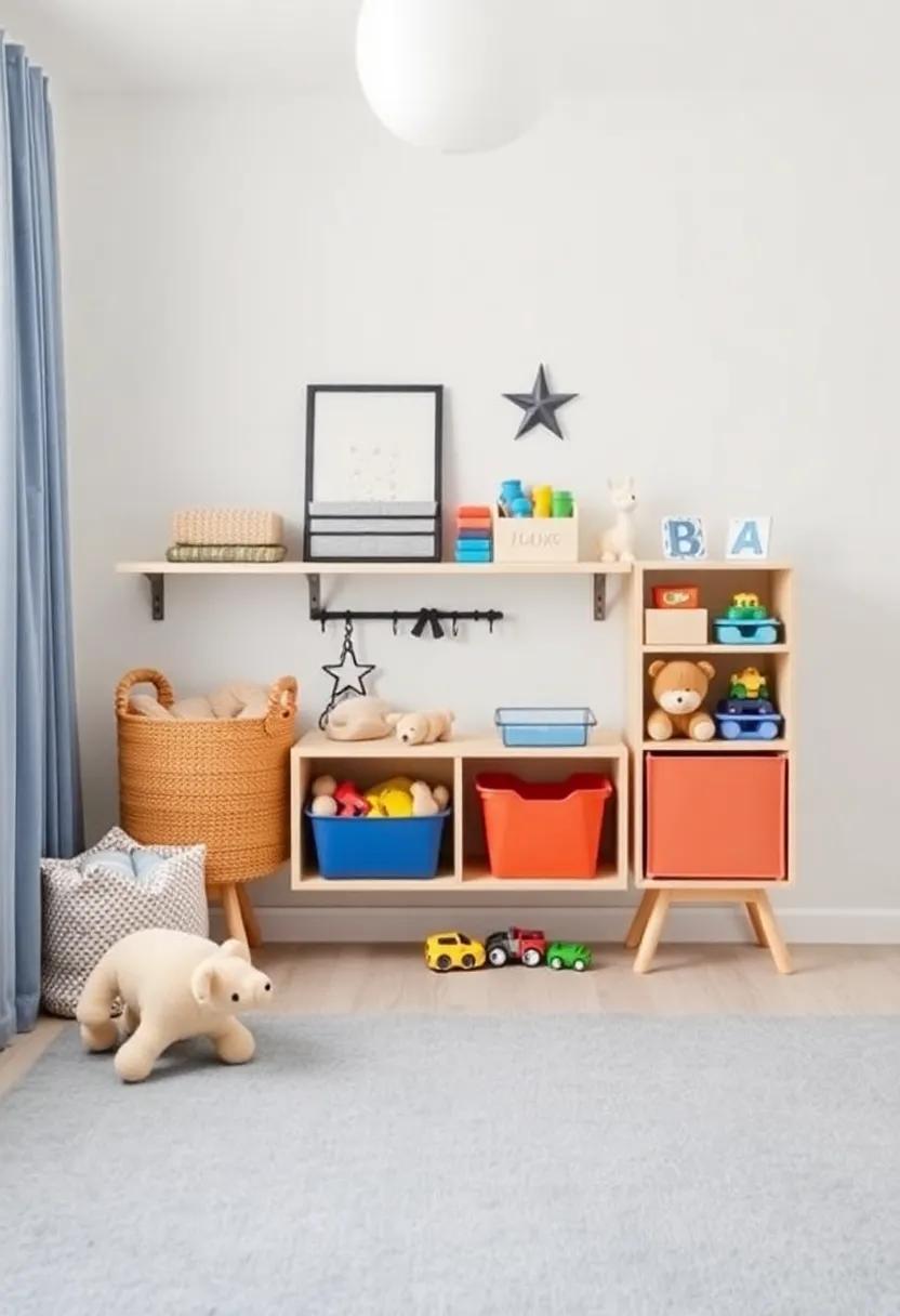 Creative and Practical Boys Nursery Toy Storage Ideas for an Organized Play Space