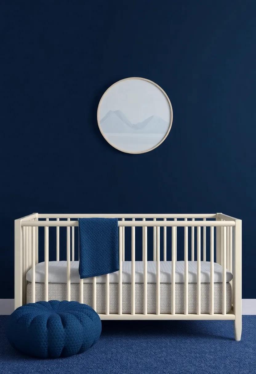 29 Inspiring Ideas for a Dreamy Dark Blue Boys Nursery Theme