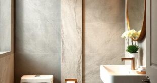 Elevate Your Powder Room: Creating Elegance with Stunning Accent Wall Paneling