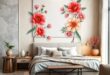 Transform Your Space: Exploring the Beauty of Floral Designs in Bedroom Wall Art