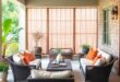 25 Ways to Enhance Your Screened Porch Privacy with Water Features as Dividers