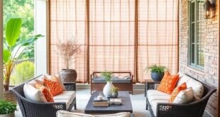 25 Ways to Enhance Your Screened Porch Privacy with Water Features as Dividers