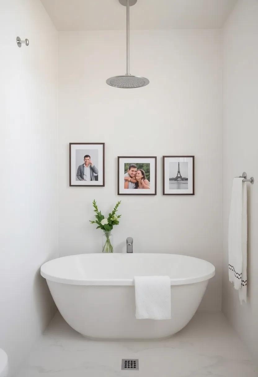 Personalized touch: Add family photos or mementos⁣ in ‍waterproof frames to make the space uniquely yours