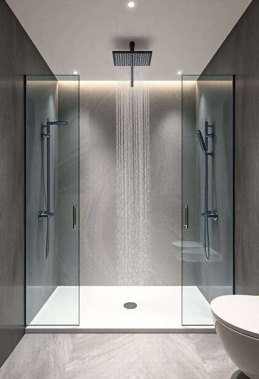 Smart Technology: Incorporate voice-activated⁣ controls or smart showers for a modern⁤ touch ‍and ‌enhanced convenience