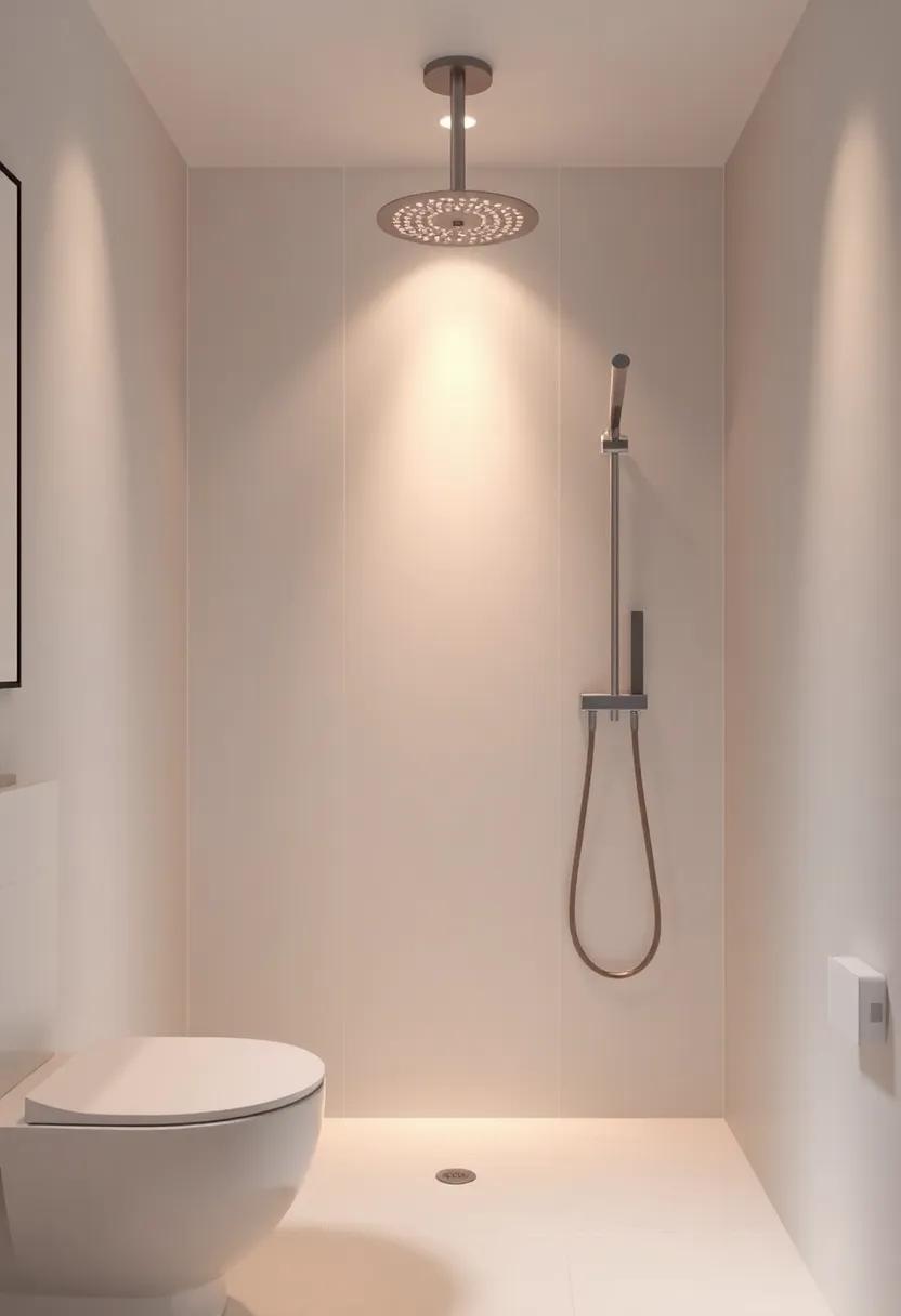 Soft Lighting: ⁣Install ‌dimmable LED lights to set the⁣ perfect mood for⁣ relaxing showers or invigorating⁤ morning‍ routines