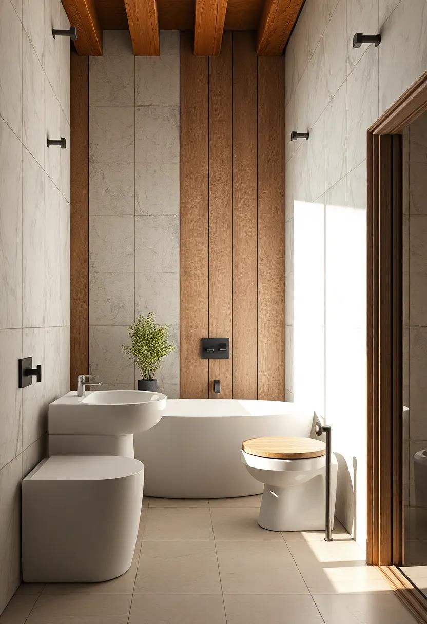 Transforming Small⁢ Bathrooms with Vertical ‍Rustic Wall Designs