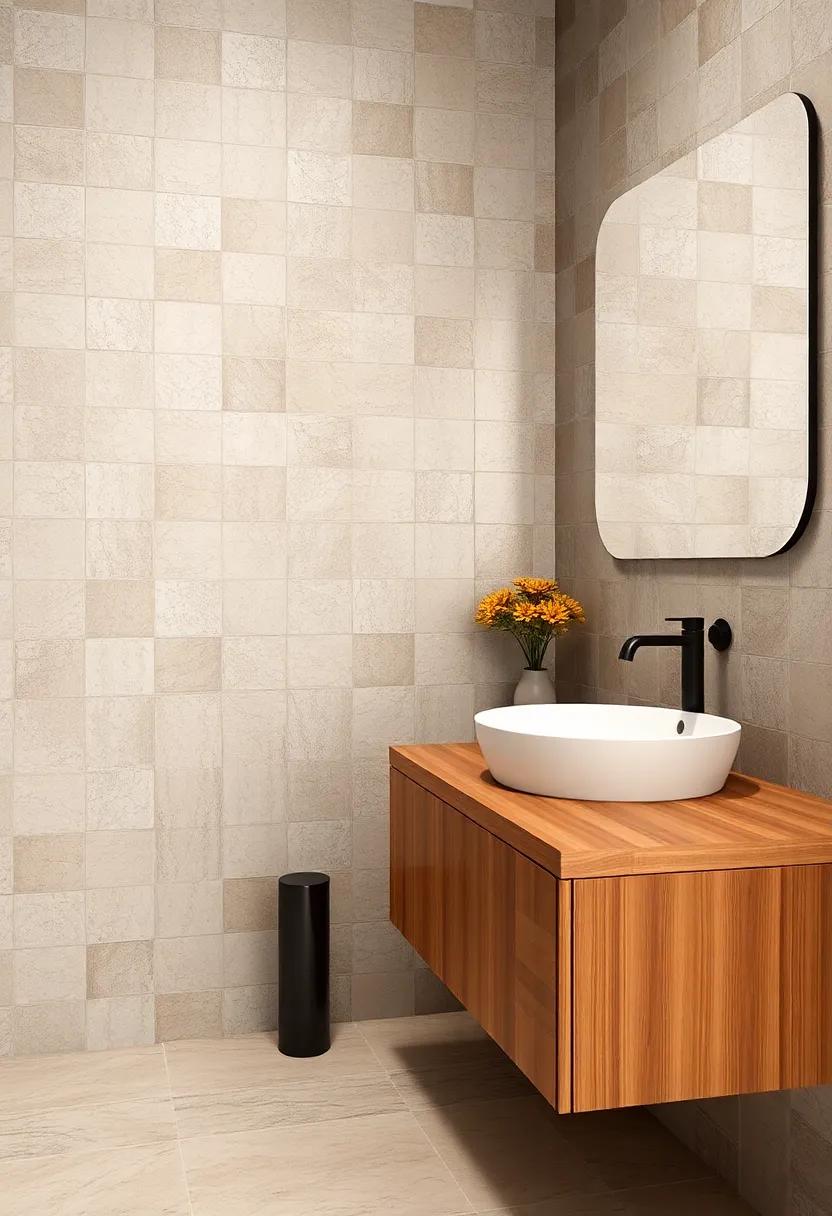 Incorporating Unique Tile‌ Patterns for a Rustic⁣ yet Elegant Look