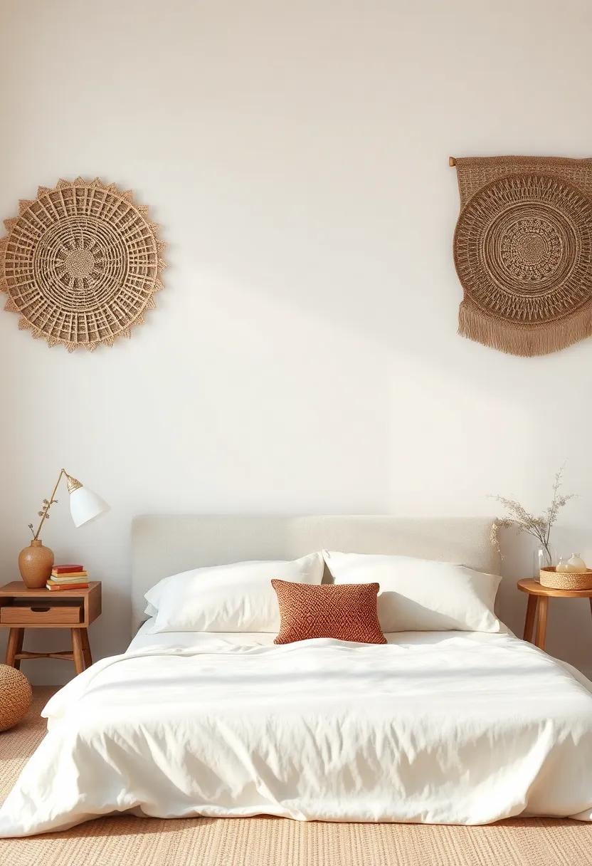 Woven ⁢Tapestries: Hang a⁣ stunning⁣ woven‍ tapestry that adds warmth and‍ texture, transforming your ‍wall⁣ into a cozy retreat reminiscent ⁣of rustic⁣ charm