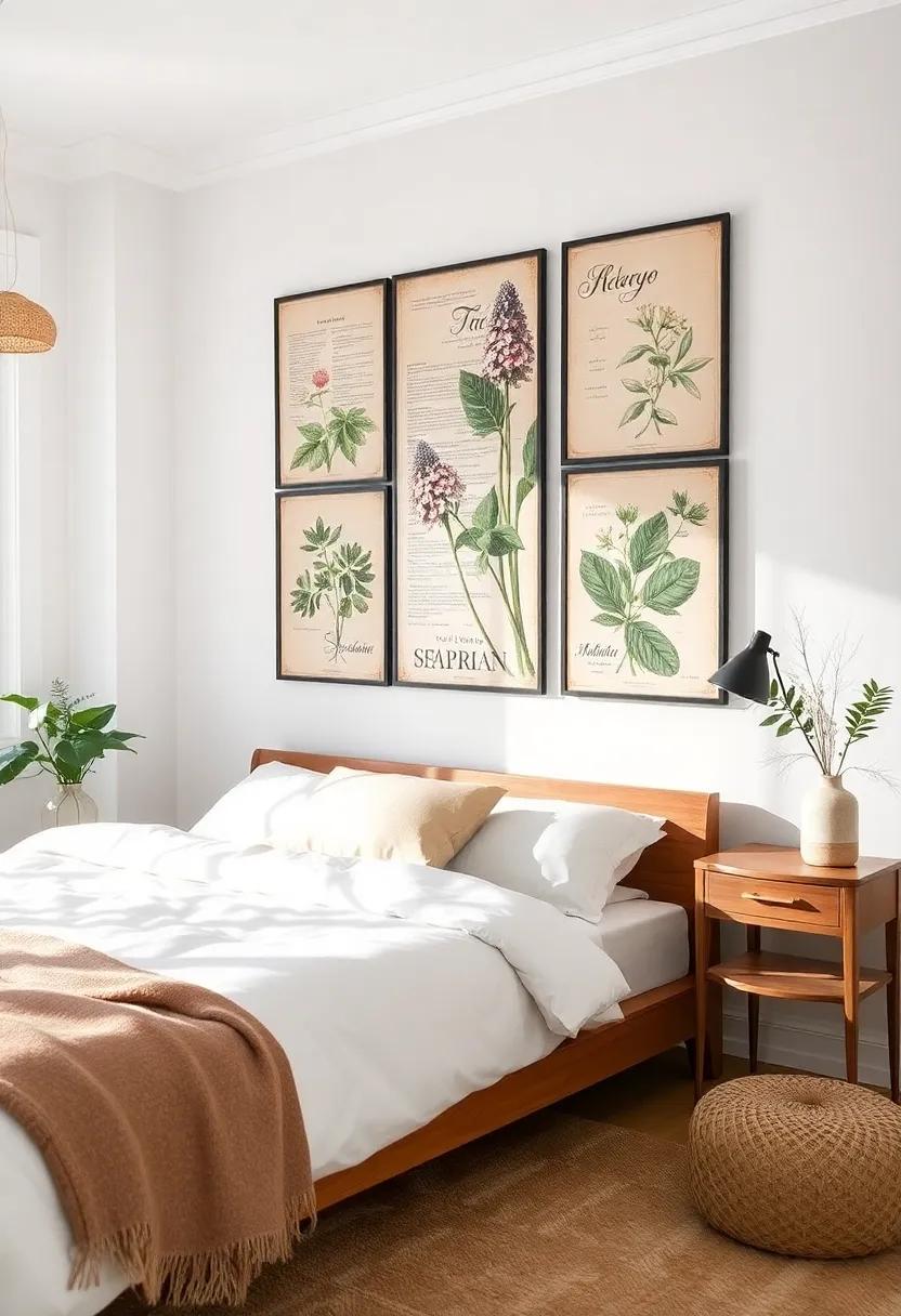 Vintage Seed⁢ Catalog Prints: ⁣Frame and display vintage‍ seed catalogs or botanical ‌illustrations, adding a‍ nostalgic ‍charm and historical‍ context to⁤ your decor