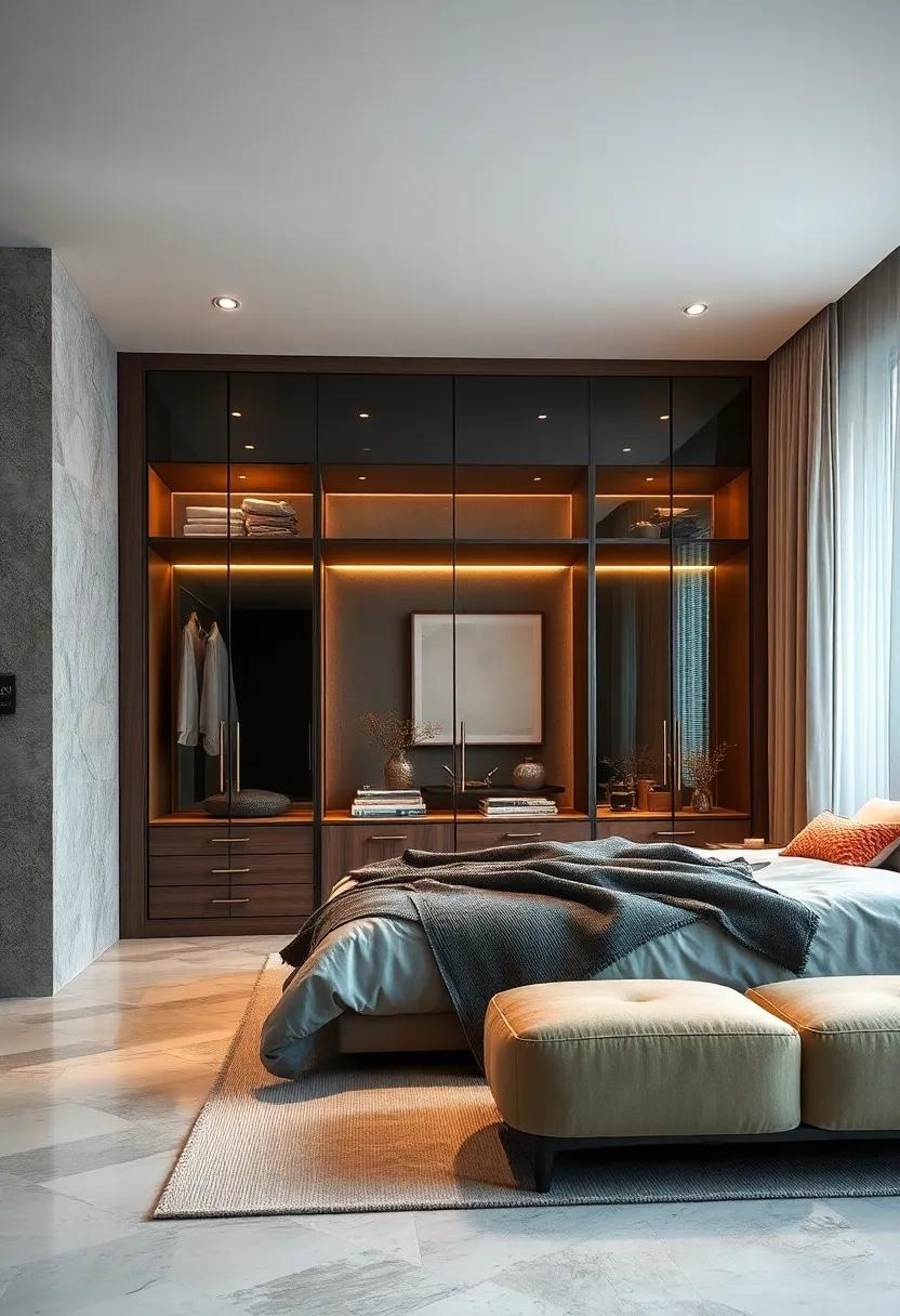 The Allure ⁤of Transparency: How Glass-Door Wardrobes⁢ Transform Bedroom ⁢Aesthetics