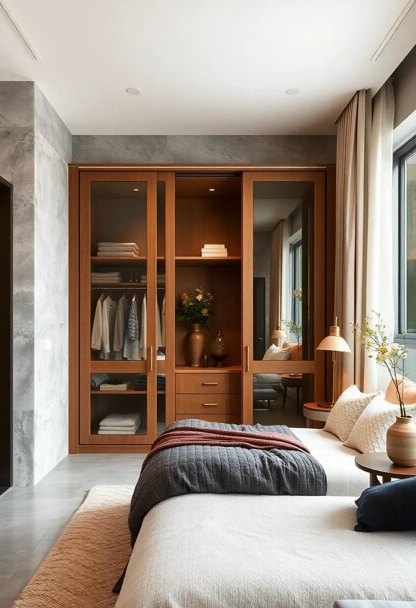 Crafting Atmosphere: The Mood Setting‍ impact of​ Glass-Door Wardrobes