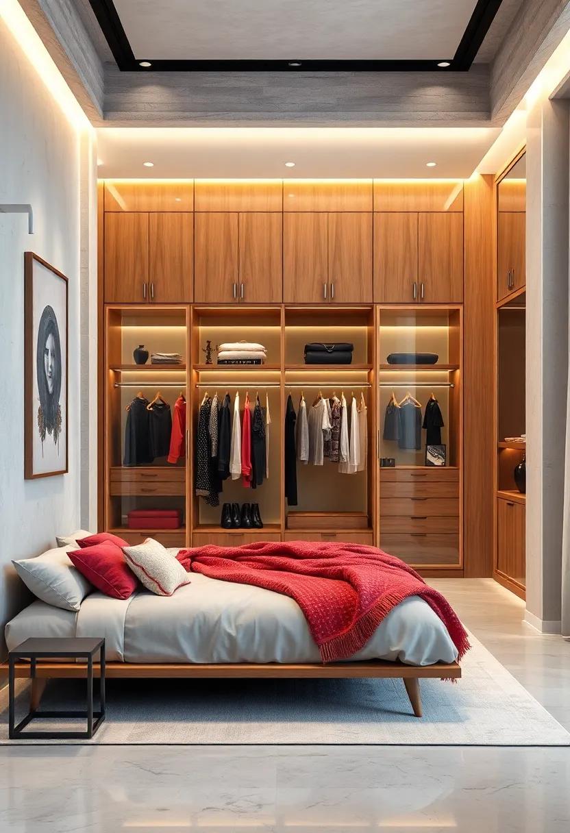 Personalized Displays: ​Showcasing Fashion with Glass-Door‍ Wardrobes