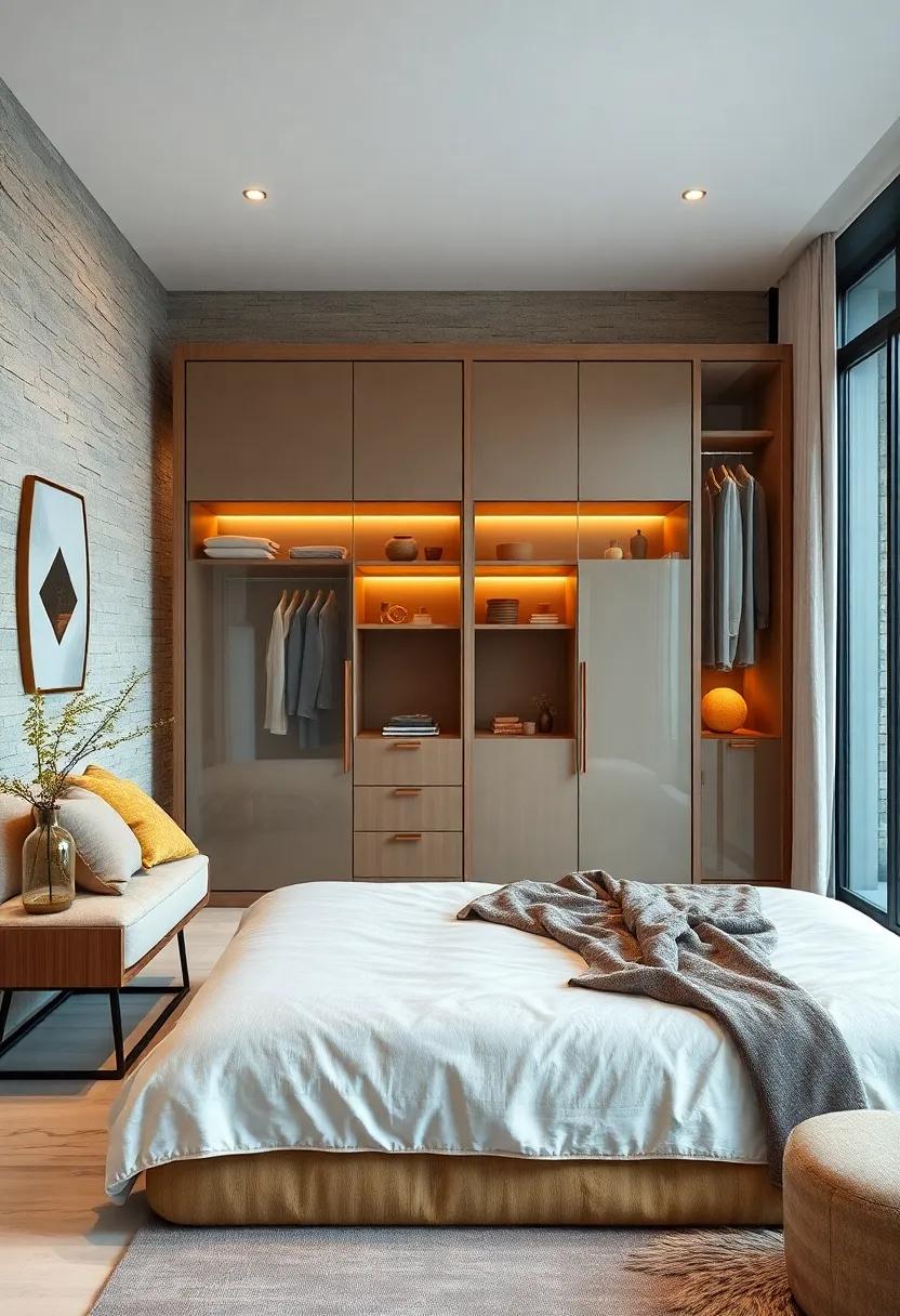 Smart ‌Features: Innovative Storage⁣ solutions Behind ⁤Glass ⁤Doors