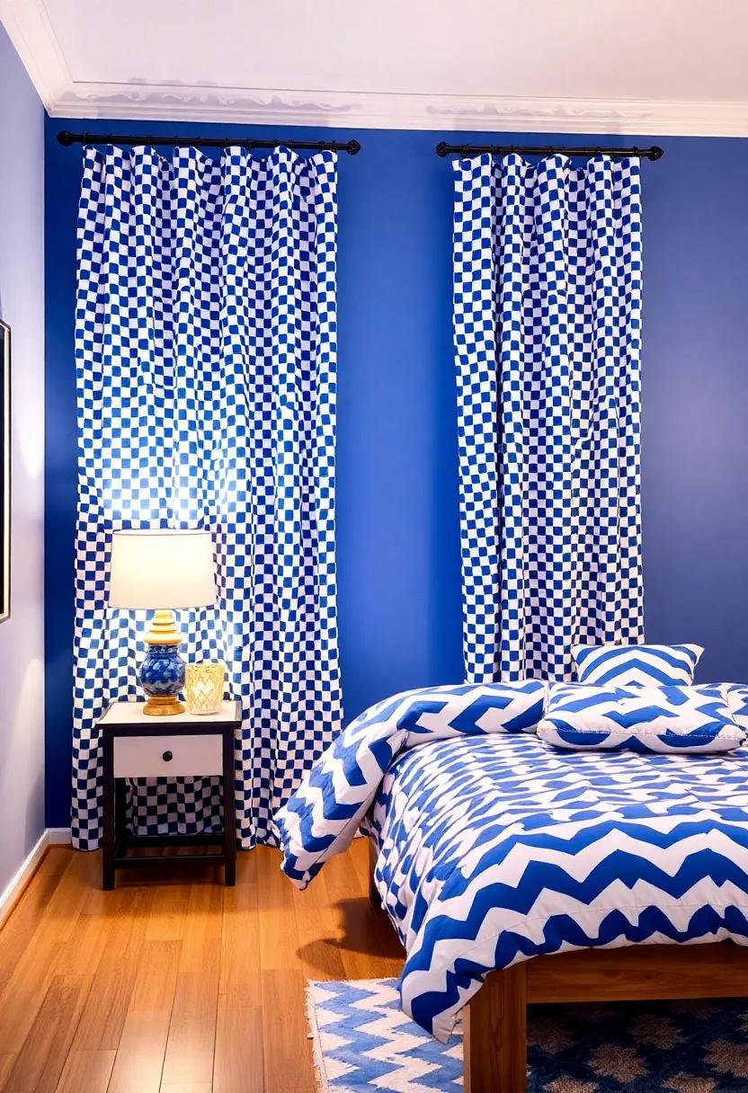 Fun with ‌Patterns: Select fun patterns such ‍as polka dots‌ or ⁢chevrons ⁢in blue and white for curtains and bedding,adding a lively ‍touch⁢ that⁣ reflects your boy's personality