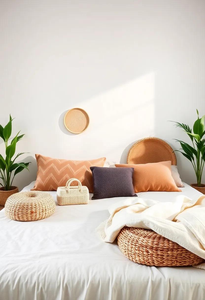 Handwoven Baskets: Use decorative baskets ⁣not only as storage ⁤solutions but also as eye-catching ⁣decor elements to keep⁤ your space organized