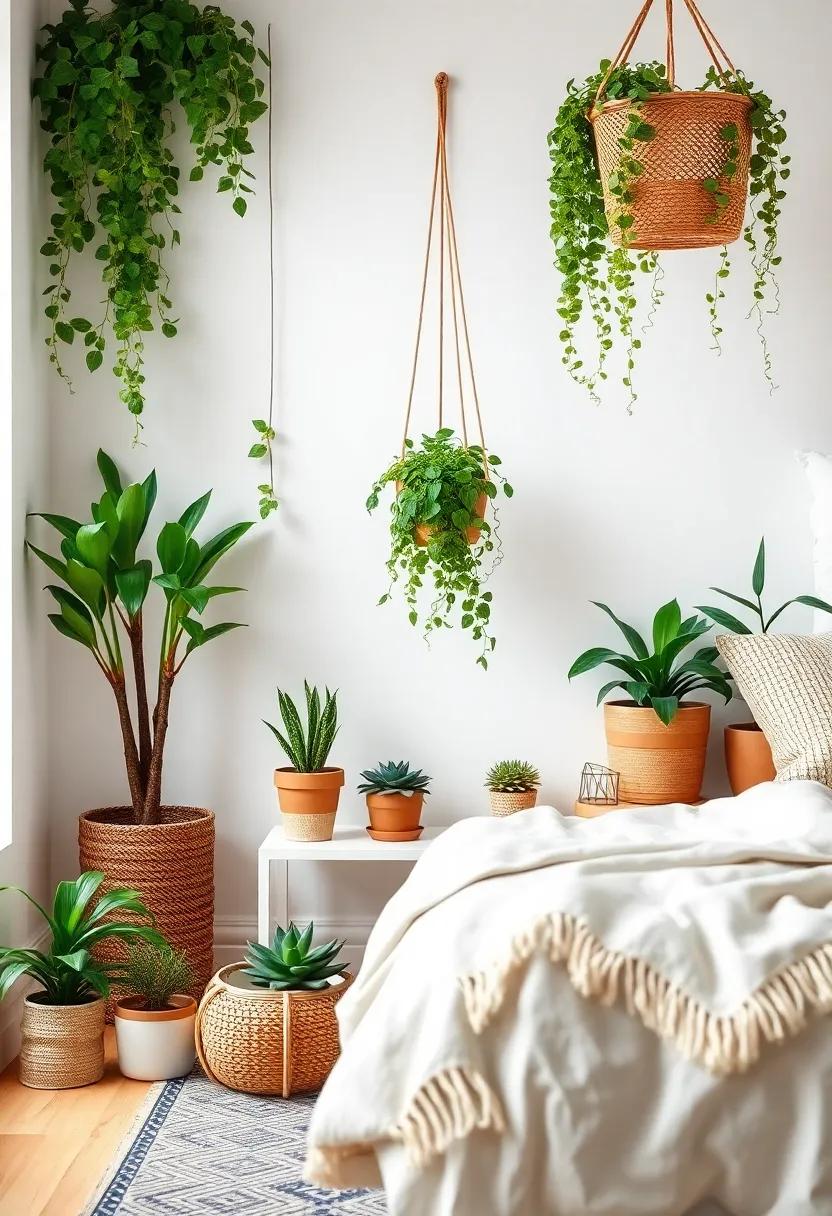 Potted⁣ Plants: Bring the outdoors in with a variety of indoor plants, ⁣from succulents to hanging vines, for a​ refreshing and lively​ ambiance