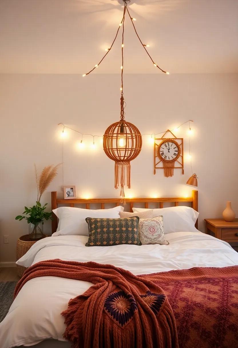 Soft Lighting: Incorporate ⁤fairy ‍lights,‍ lanterns, or vintage lamps⁣ to create ⁣a warm ⁤and inviting glow‌ that enhances​ the retreat-like atmosphere