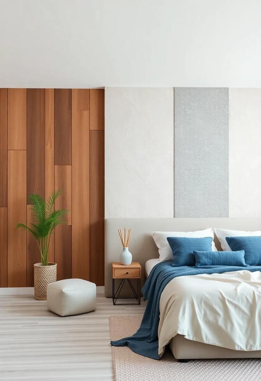 Textured ⁤Wall Panels: Use wood, stone, or⁢ fabric panels to add depth ⁢and interest to a wall, ⁤making the space feel ⁢more inviting