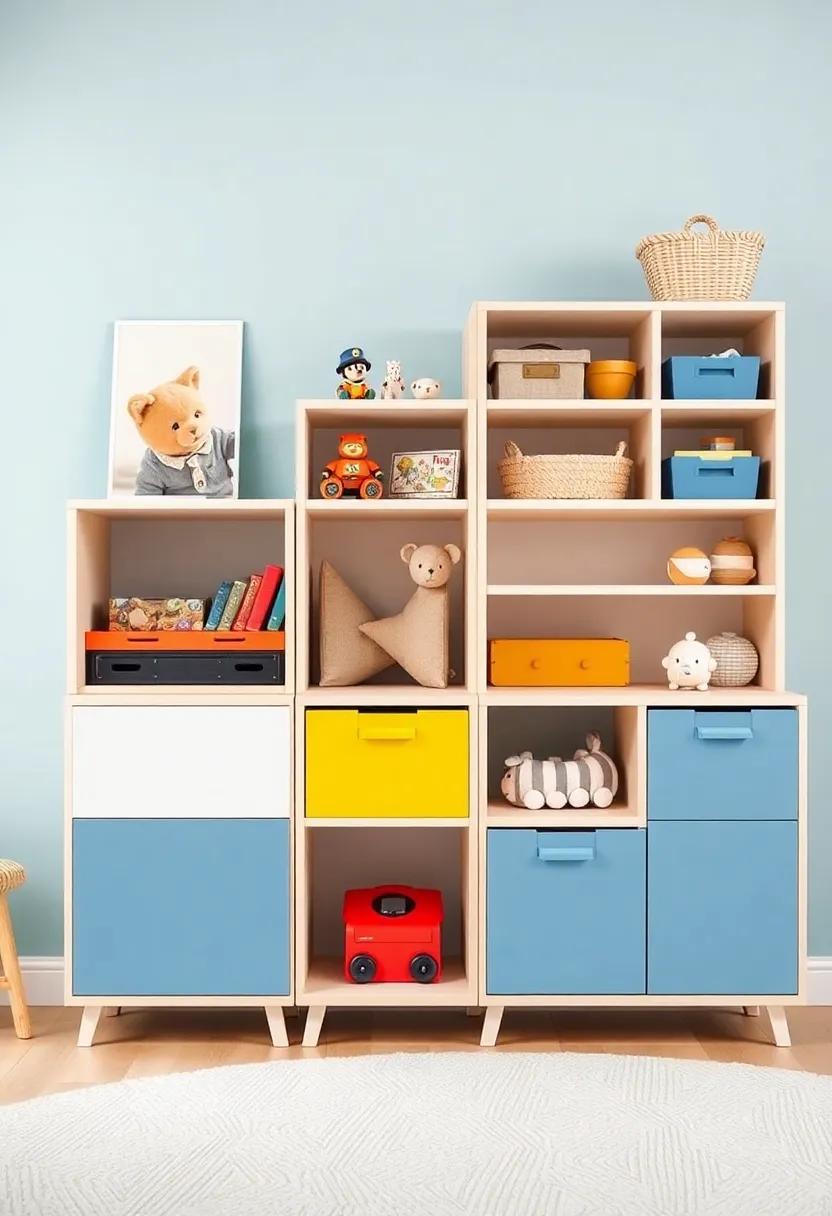 Customizable Modular ⁢Storage units Adapting to Your Child’s Growing Needs