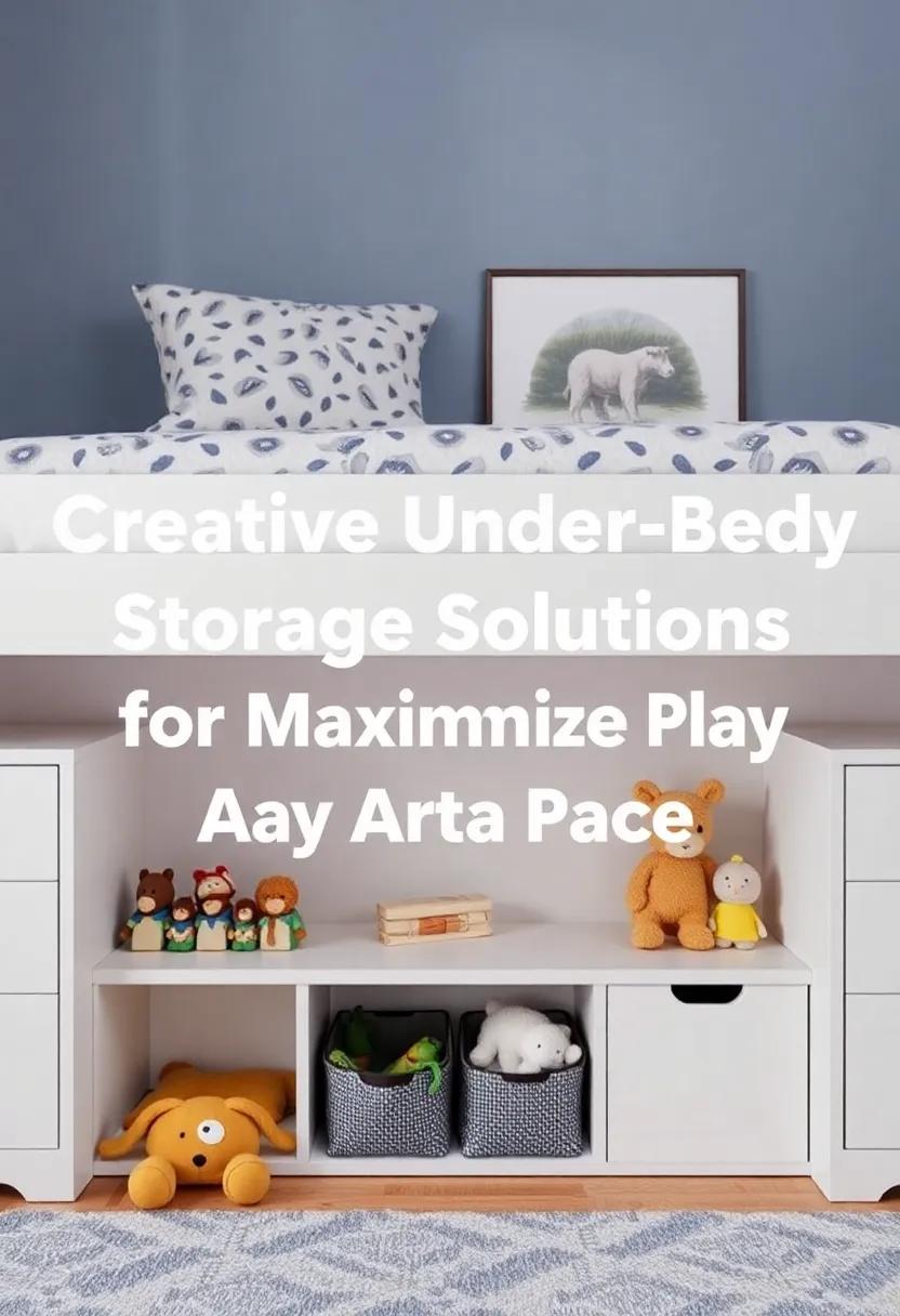 Creative Under-Bed ‍Storage Solutions⁢ for Maximizing ⁤Play Area ​Space
